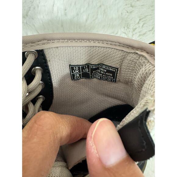 Dr. Martens Kids 1460 Taupe Leather Boots Size 11 - Picture 9 of 11